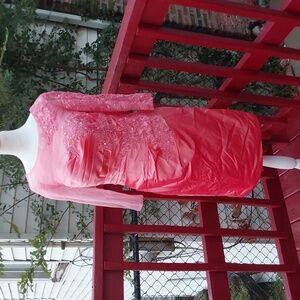 Stunning Pink Embellished Dress